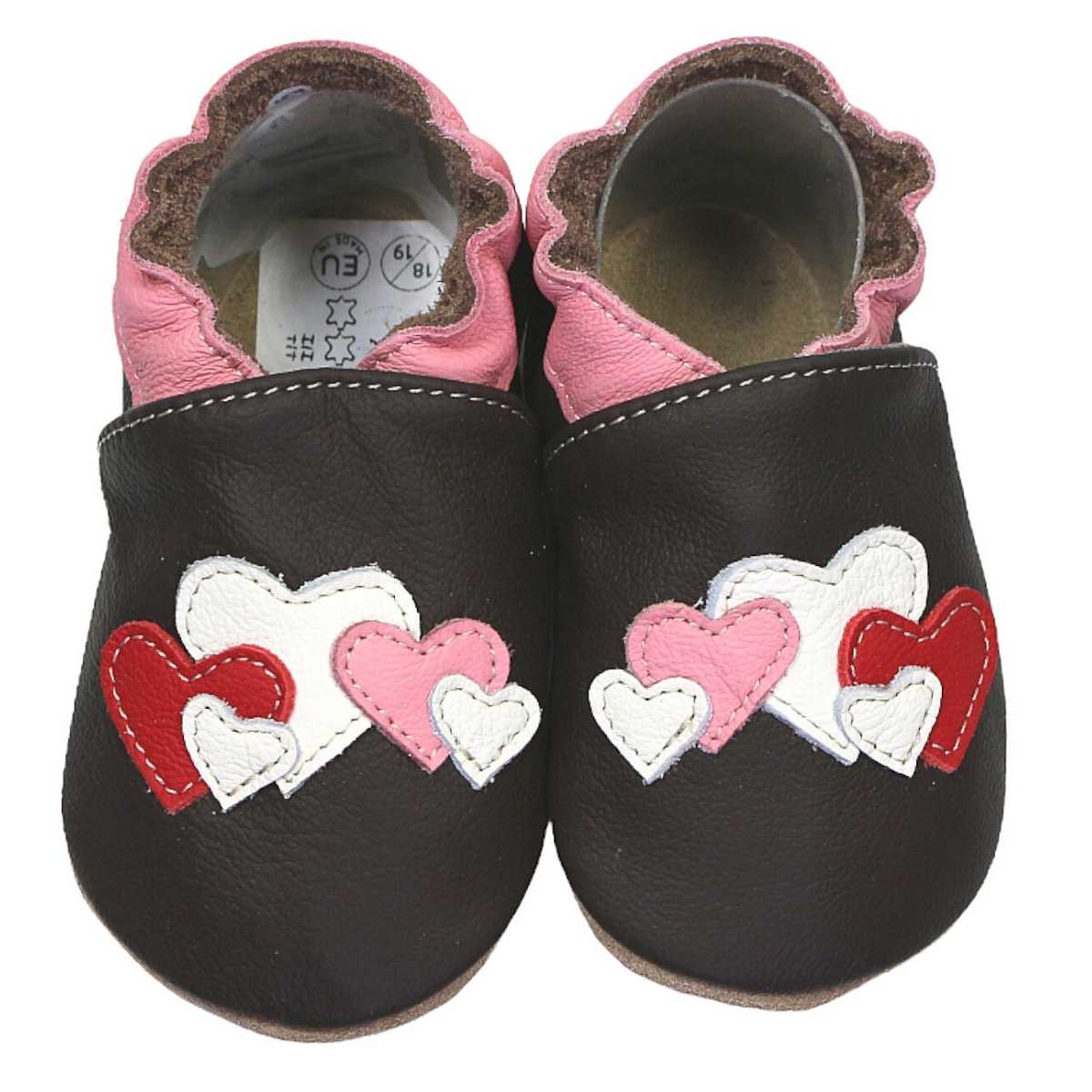 Krabbelschuhe Herzen Lauflernschuhe Herzen, Bekleidung, Schuhwerk, Schuh, Sneaker