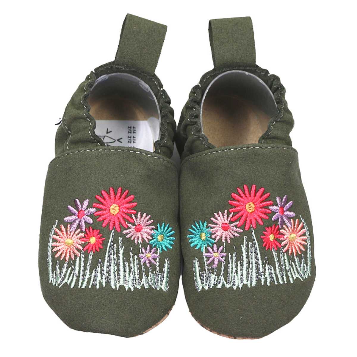 Kinderschuhe RecyStep Blumen grün Kinderschuhe RecyStep Blumen grün, Bekleidung, Schuhwerk, Schuh