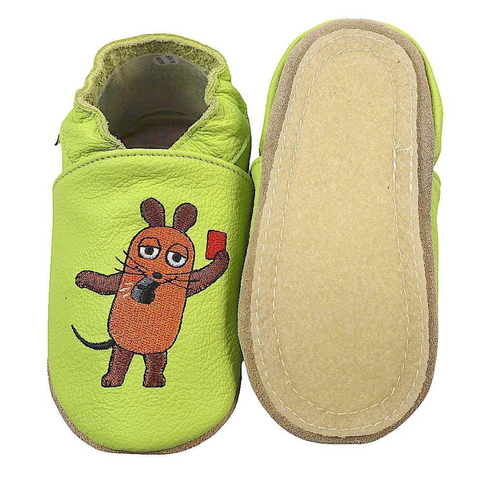 Kitaschuhe Maus mit Elefant Fußball grün Kitaschuhe Maus mit Elefant Fußball grün, Bekleidung, Schuhwerk, Schuh, Leinwand, Turnschuh
