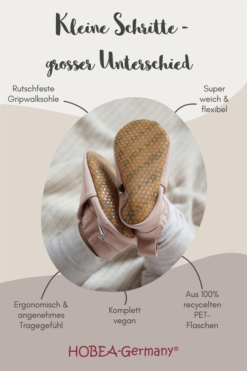 Kinderschuhe RecyStep Eule beige, Bekleidung, Hut, Schuhe, Schuh