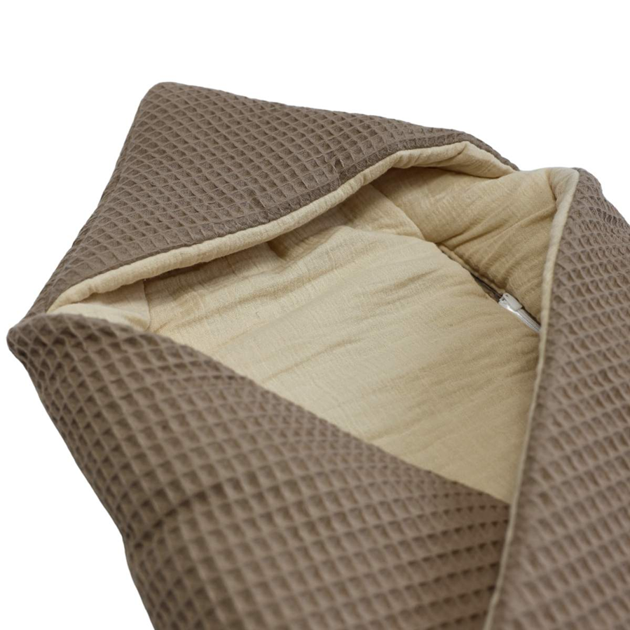 einschlagdecken-waffelmuster-taupe-musselin-beige-2.Resize.Bmp Einschlagdecke Waffelmuster taupe/Musselin beige